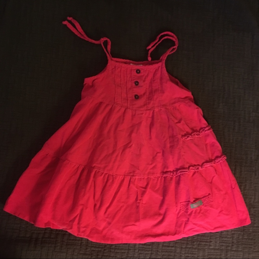 Pink Dress 3T XS Corduroy Girls Sleeveless Keedo